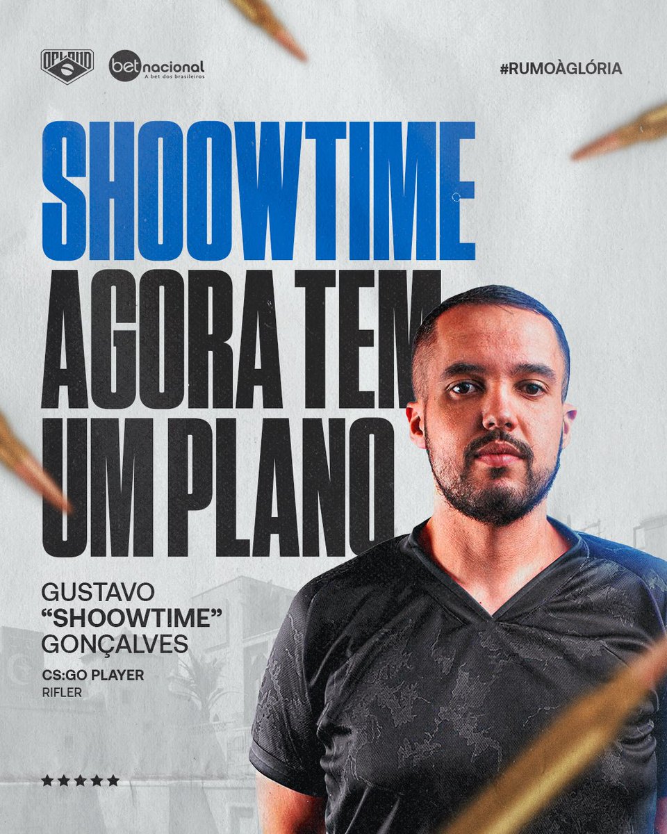 O PLANO (@oficialoplano) on Twitter photo 🚨 O 5º Player d´O PLANO 🚨
Confirmando a confirmação que já havia sido confirmada... 😂 <a href="/gushoowtime/">Gustavo Gonçalves</a> é o 5º Player d´O PLANO, o jogador chega ao time já contando com a sua estreia, boa sorte e RUMO À GLÓRIA!!!
#RumoÀGloria
#BetNacional 🚨 O 5º Player d´O PLANO 🚨
Confirmando a confirmação que já havia sido confirmada... 😂 <a href="/gushoowtime/">Gustavo Gonçalves</a> é o 5º Player d´O PLANO, o jogador chega ao time já contando com a sua estreia, boa sorte e RUMO À GLÓRIA!!!
#RumoÀGloria
#BetNacional
