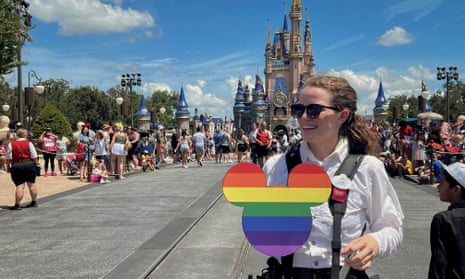 PrideVMC's tweet photo. Disney v DeSantis: how a corporate behemoth turned beacon of diversity 

https://t.co/jHPlHtQp5S https://t.co/wpRCt9uEco