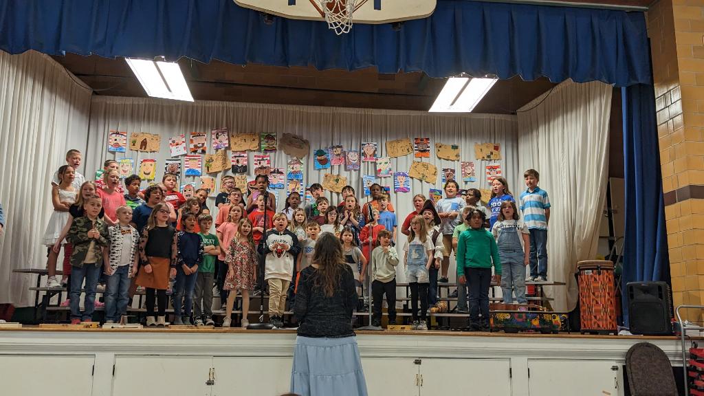 3rd grade rocked their program today!! #fultonproud #onebartley