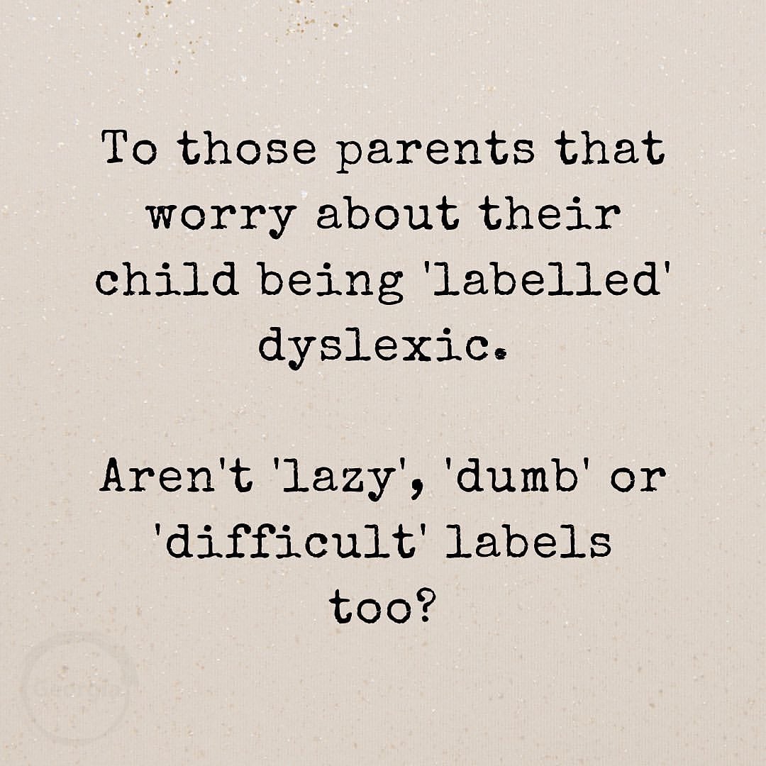 Which ‘label’ do you think is better for our self esteem?
#dyslexicandproud #neurodiverse 
#MentalHealthMatters