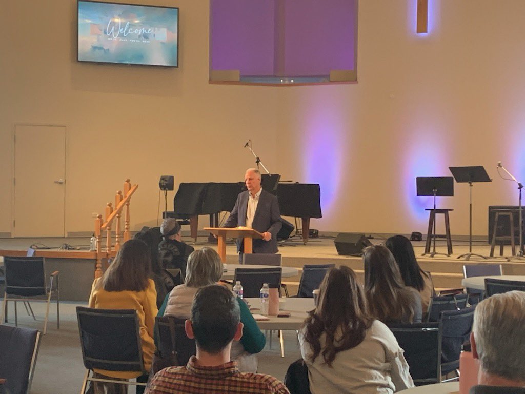 sendcalgary's tweet image. Revive conference with Richard Blackaby and Mark Clifton is happening right now at Richmond Hill Baptist Church. Please pray the Lord would revive his servants and bring life to His church in Calgary!!