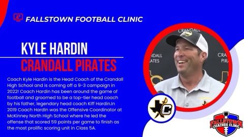 Next featured Speaker  for FallsTown Clinic on May 20th in Wichita Falls! This line-up is 🔥