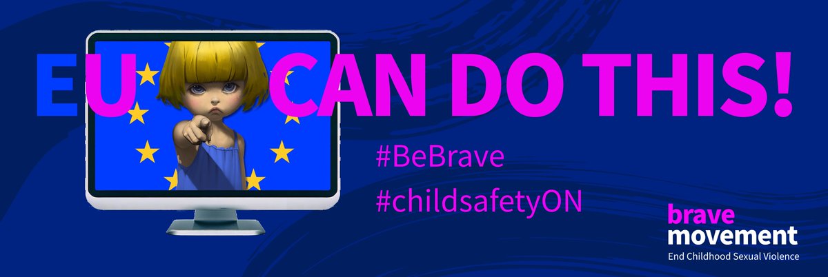 📢Calling all allies! 📢 Survivors mobilise🌍today urging #EU to #BeBrave & make the Internet safe for children to thrive 💪 TUNE IN for all the action & live stream from European Parliament at 9.35am CET: instagram.com/bebraveglobal/ EU can do this! #EUvsChildSexualAbuse #ECLAG