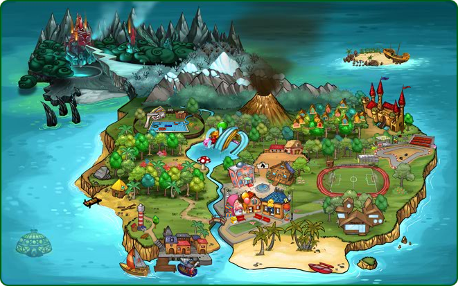 TimotaiPanfu's tweet photo. The map, modified to look slightly better.
See if you can spot any changes. #panfu https://t.co/9kzlV6tBdn