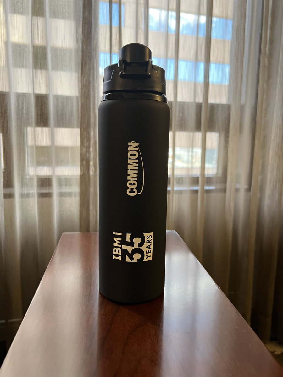 How can you not love this water bottle?  #COMMONug #POWERUp2023 #TDSYNNEX #IBMPower #IBMStorage