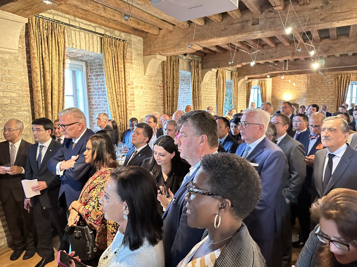 Great networking reception by <a href="/DiploWorld/">Diplomatic World</a> at an amazing venue of Kasteel Ter Ham. Looking forward to further discussions and exchanges.