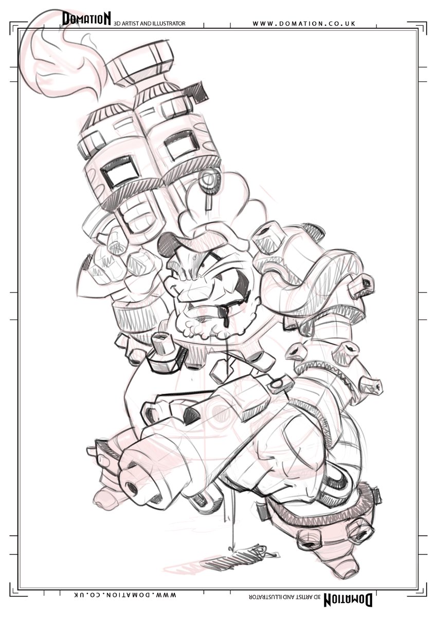 Bucky BadGuys Tribute Progress: Air Marshal Roughy Sketch
Ink this toad up this week hopfully. 

#buckyohare #buckyohareandthetoadwars #airmarshal #toadwars #sketching
#roughy #artwork #digitalart #illustration #artjourney #domation