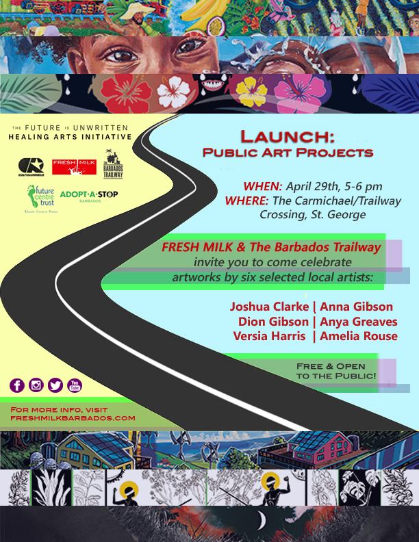 Launch of Fresh Milk/Healing Arts Initiative Public Art Projects - mailchi.mp/ebc8105319f7/l…