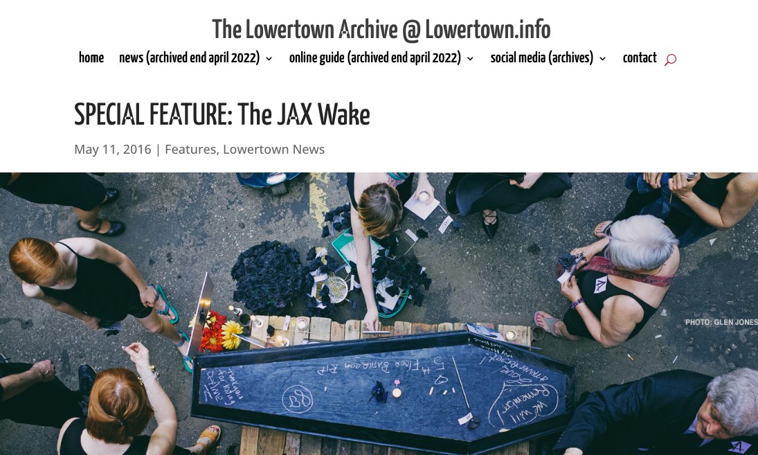 Please help keep The Lowertown Archive online another year! lowertown.info

Hosting &amp; domain renewal due in May. Gifts of any size welcome:

• PayPal: paypal.me/nigelparrydotn…
• Zelle, use email: payments@nigelparry.net
• Venmo: venmo.com/nigel-parry