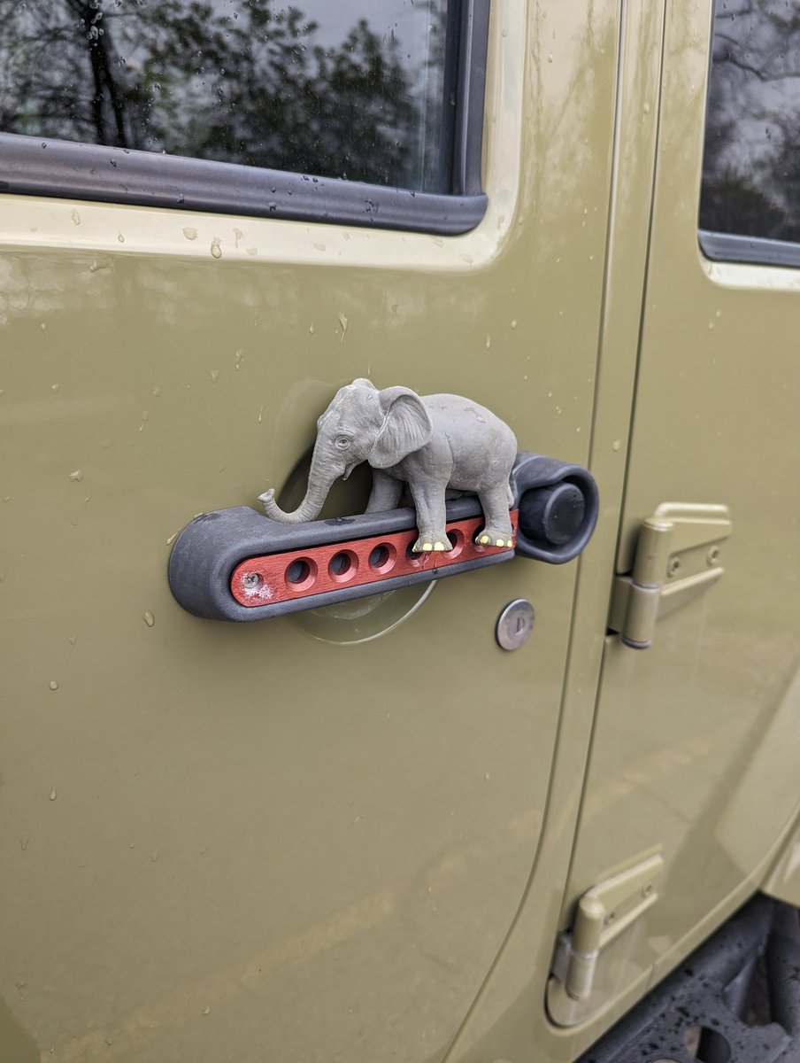 harleythor62's tweet image. Been ducked numerous times....but elephanted is a first....@THEJeepMafia @duckduckjeep #ducked