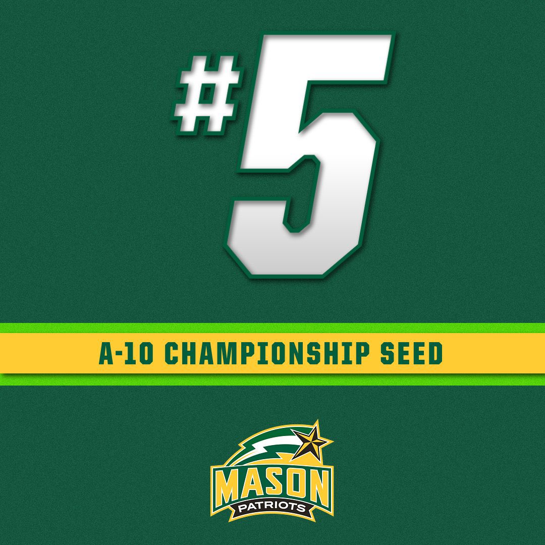 We’ve matched our best ever seed in the #A10MTEN Championship! 

We begin play in Orlando on Thursday at 4:30 pm vs. #4 Davidson!
