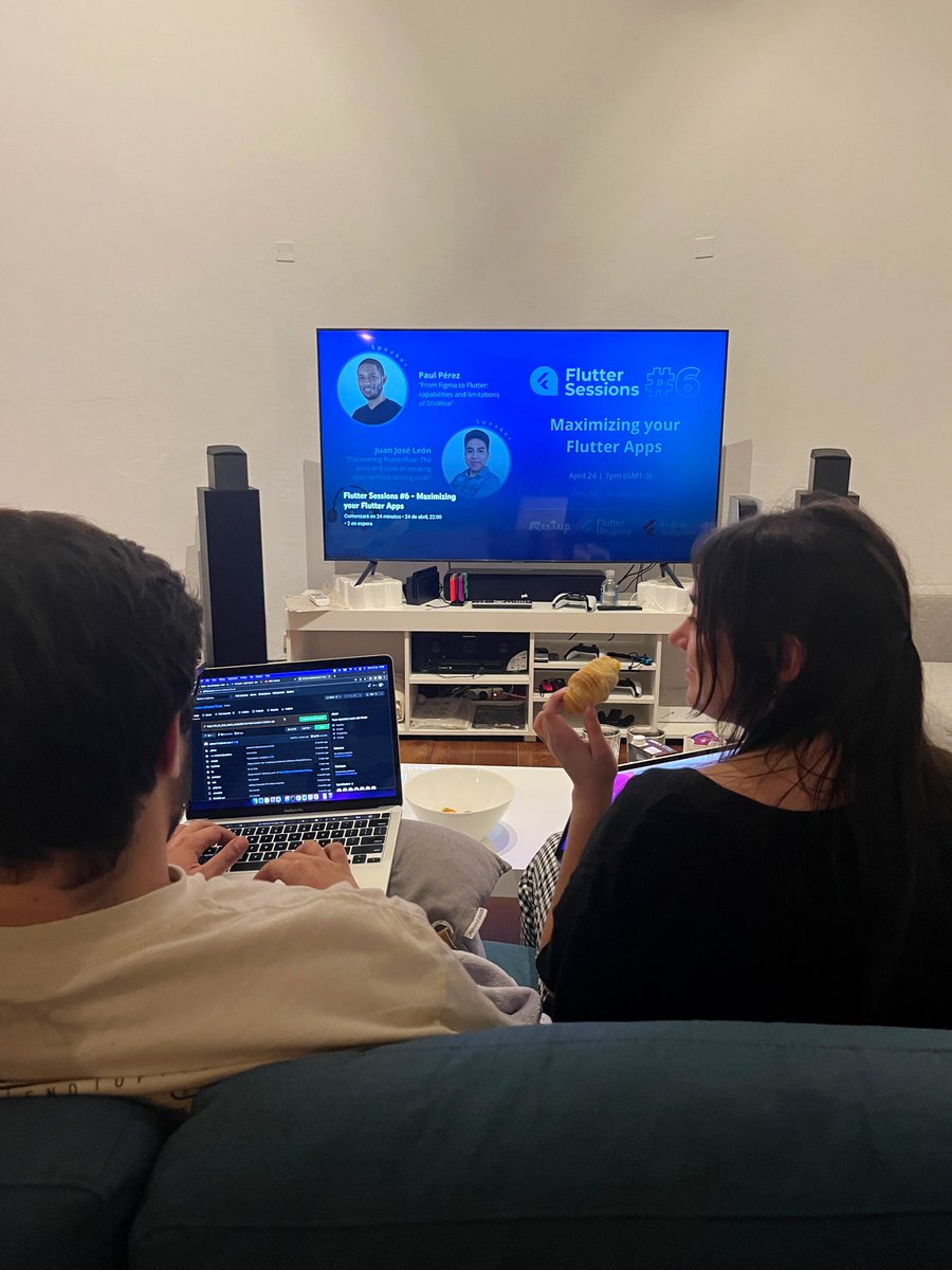 somnio_software's tweet photo. The team is ready to support @flutter_uruguay πΊπΎ & Flutter Arequipa π΅πͺ on #FlutterSessions Meetup!
β‘οΈ Join the live here: https://t.co/L8PaoTXlu9 https://t.co/Qhv4GLELNI