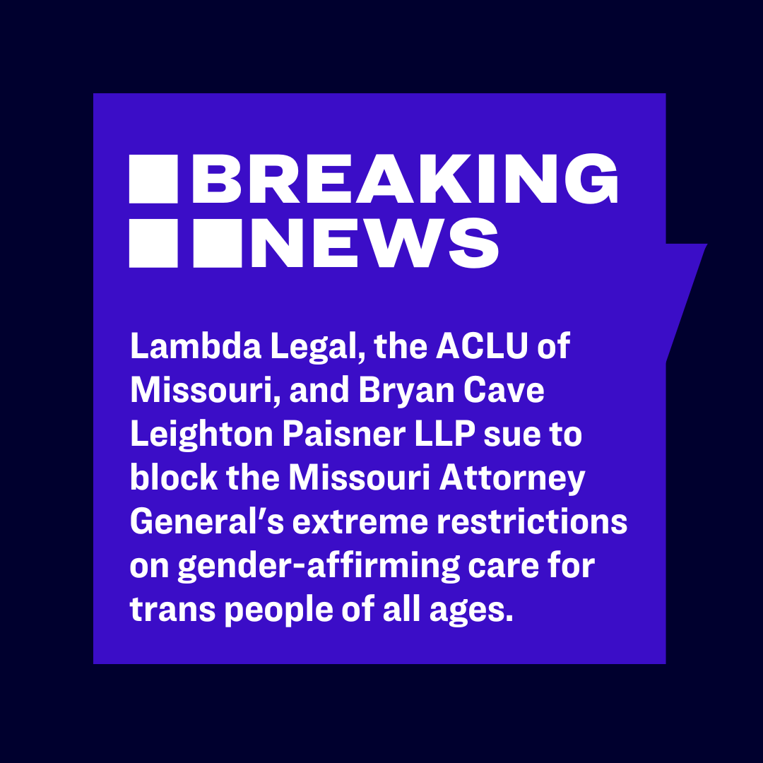 BREAKING: We’ve filed a petition seeking a temporary restraining order to BLOCK implementation of the emergency rule issued by Missouri Attorney General Andrew Bailey.