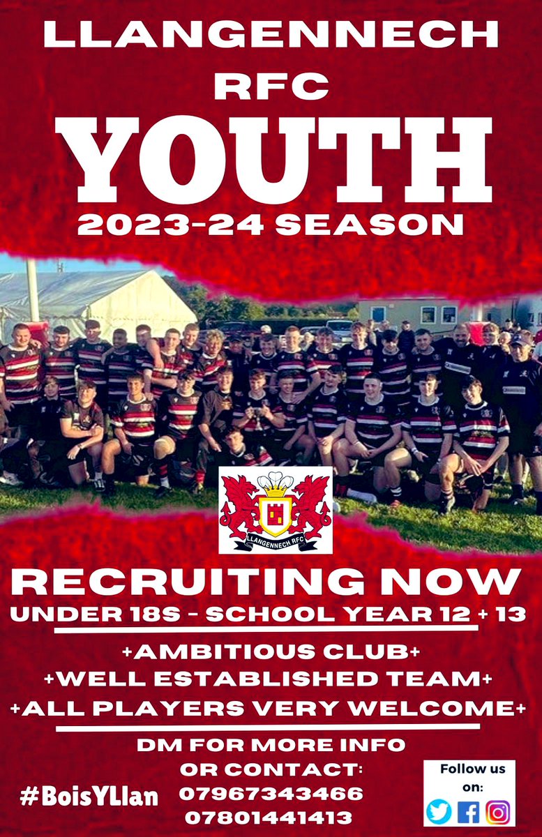 Llangennech Youth. tweet media