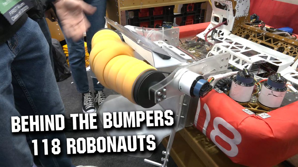 FUN FRC (@funfrc) on Twitter photo youtu.be/bPuOgj_urzc <a href="/Robonauts118/">Robonauts Team 118</a> showed how tenacity and consistent improvement leads to success! Check out their Charged Up robot including their sponge intake, hidden suction cups, blooper, arm and programming controls on Behind the Bumpers. youtu.be/bPuOgj_urzc <a href="/Robonauts118/">Robonauts Team 118</a> showed how tenacity and consistent improvement leads to success! Check out their Charged Up robot including their sponge intake, hidden suction cups, blooper, arm and programming controls on Behind the Bumpers.