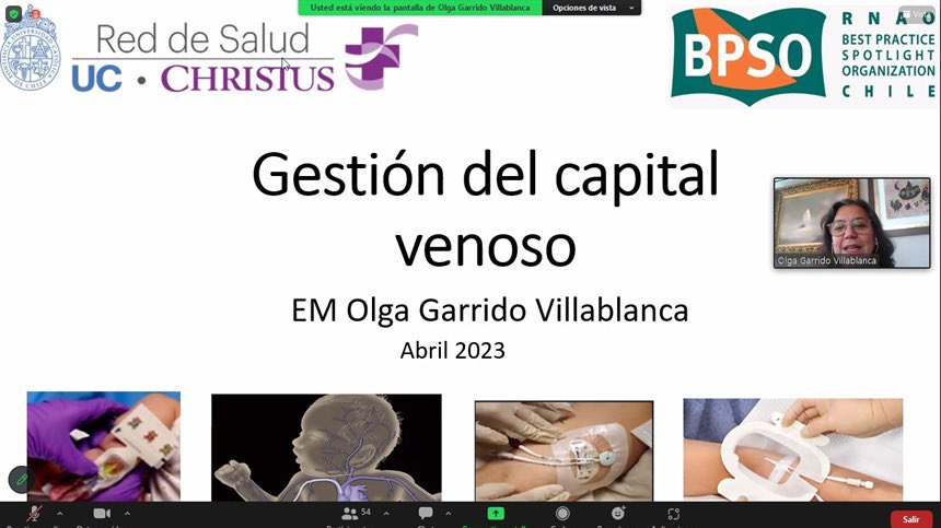 BPSOUCCHRISTUS's tweet photo. En la Semana de Cuidados de Enfermería de abril abordamos el tema #CeroFlebitis, reforzando los cuidados para evitar complicaciones. 
La EU Olga Garrido, líder de la Guía de Acceso Vascular, realizó una Charla sobre gestión del capital venoso. 
#BPSO #ChampionUCCHRISTUS @RNAO https://t.co/y9N5U1KJOh