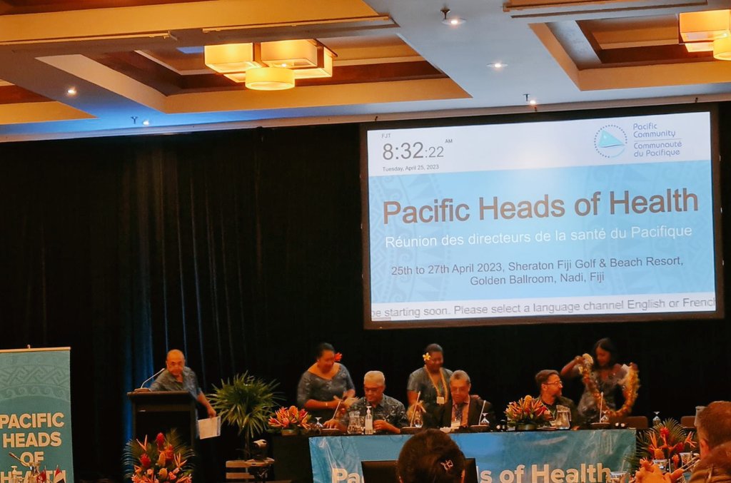 HealthFiji's tweet photo. #HappeningNow the #Pacific #HeadsofHealth convenes to review, discuss and make recommendations to the Pacific Health Ministers
#Impactful #BeyondtheRegion 
@spc_cps @FNUFijiMedical @dfat https://t.co/ZVT2EuuNxf