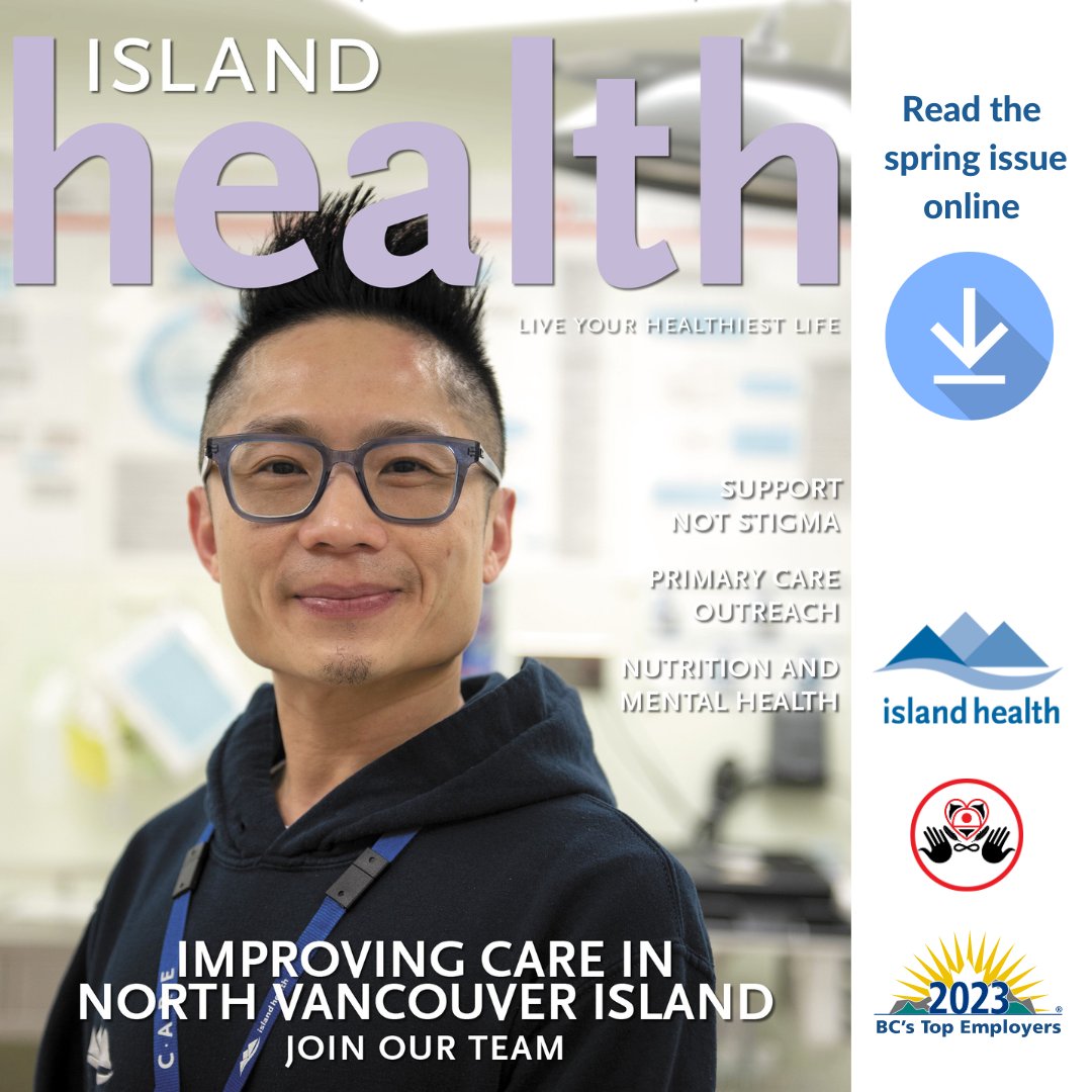 Read the digital spring issue of Island Health to learn more about how we are improving care in north Vancouver Island: islandhealth.ca/news/island-he…

#gonorthisland #vancouverisland #health