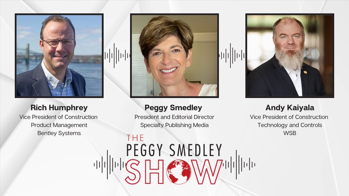 ConstructechMag's tweet photo. Rich Humphrey, @Bentley_SYNCHRO and Andy Kaiyala, @WSBEngineering share the benefits of model-based delivery tomorrow on #TPSS. Tune in at 12:45 pm CT at: https://t.co/kmPeVyG1aF #IoT #4Dconstruction #digitaltwin #digitalconstructionmanagement #BentleyInfluencer https://t.co/wk3vYiZmbH