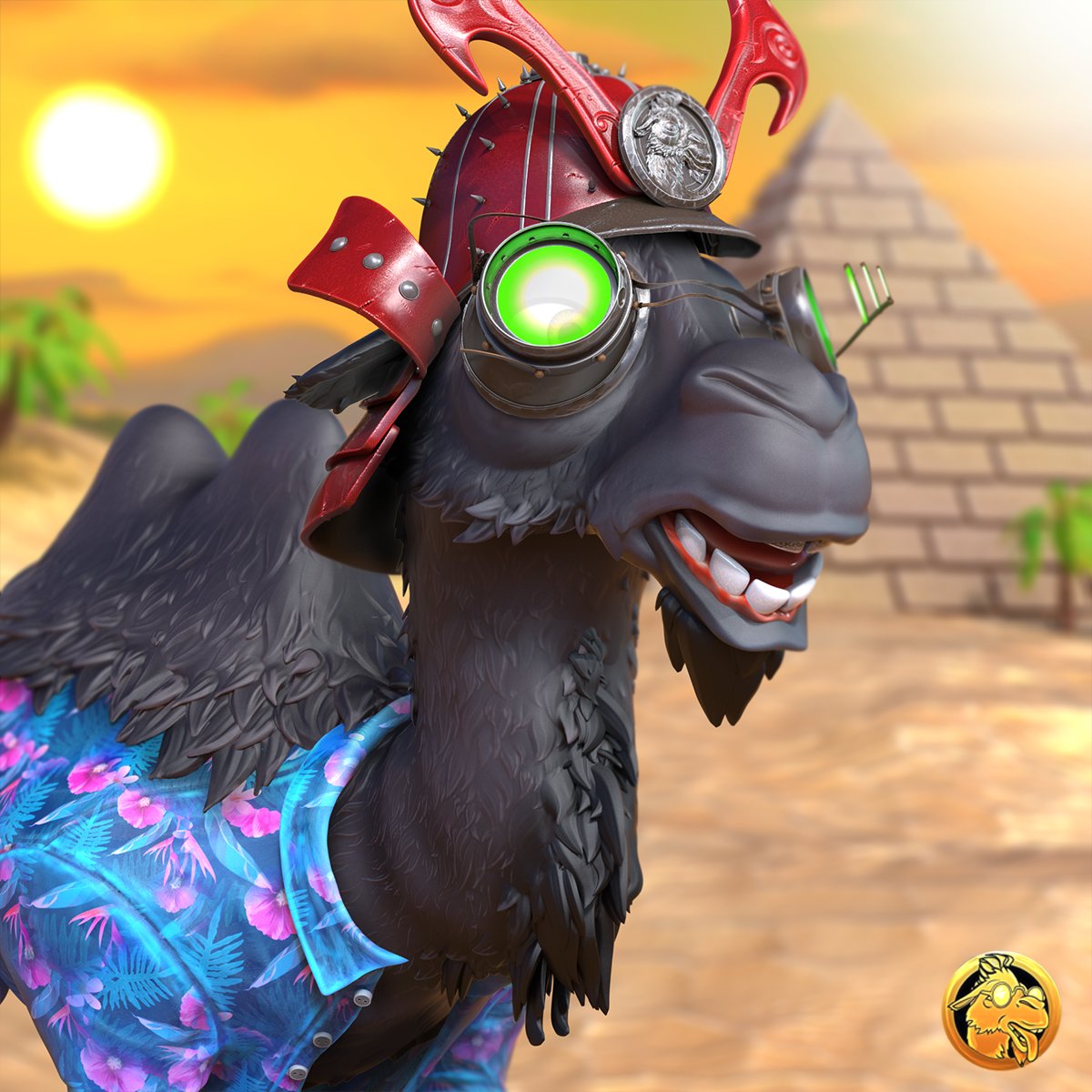 CamelClans's tweet image. If you've ever wondered who's responsible for those random crop circles in the desert, look no further than this mischievous dust dweller! 🐪🌀 Explore the peculiar world of the #CamelClans! #NFT #CryptoArt #NFTdrop