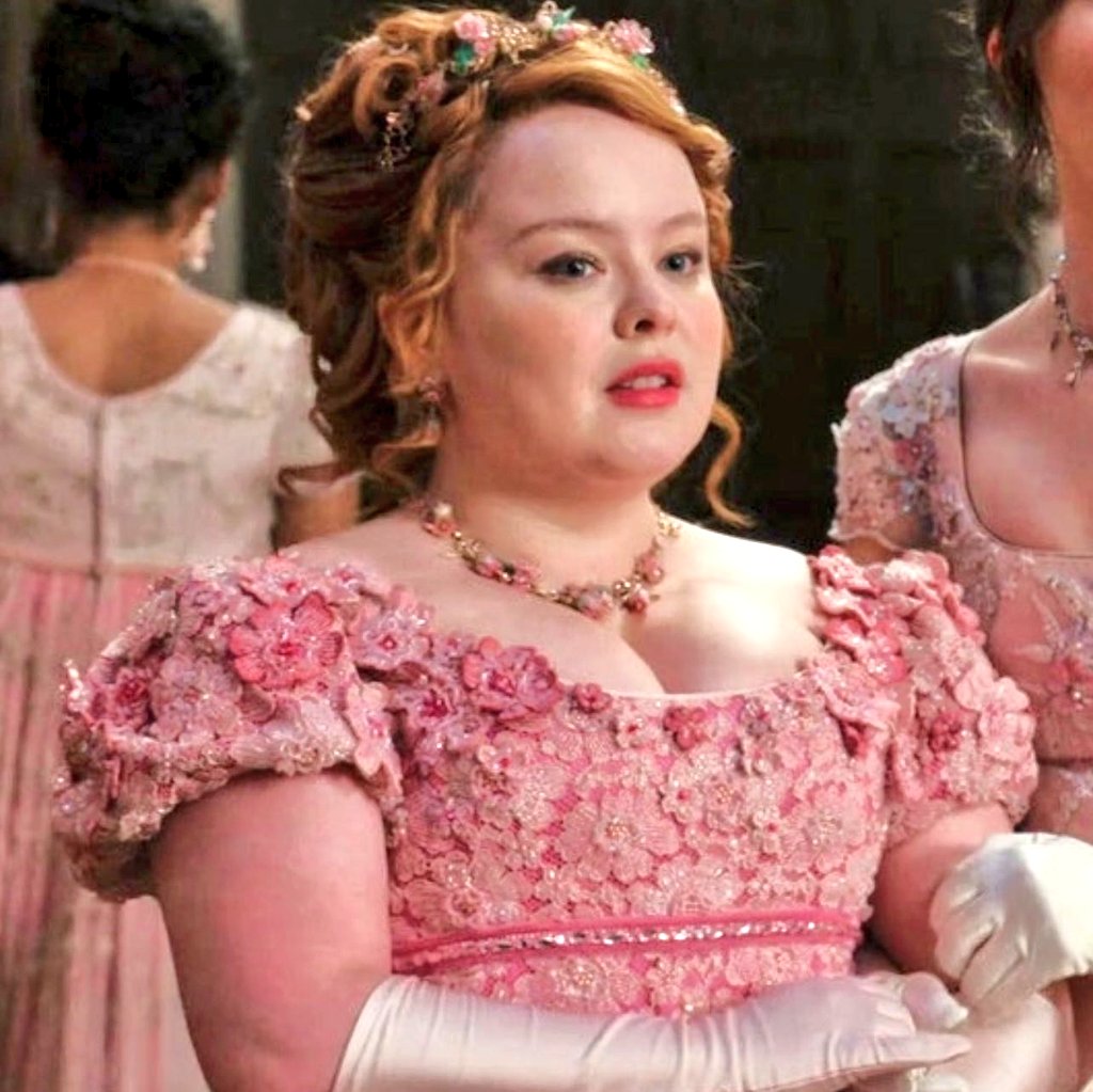 penelope bridgerton pink dress my favorite Penelope Featherington dresses on Bridgerton S1 (which coincidentally all have pink in them) @bunnykaye on Tumblr