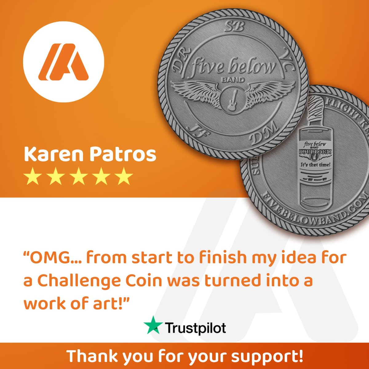 aaccoins's tweet image. We are All About helping you from start to finish with your next challenge coin.
.
.
.
#AllAbout #AllAboutCoins #coinreview #testimonial #challengecoin #challengecoins
