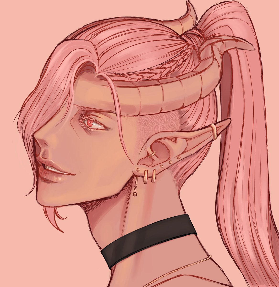 Snekoko's tweet photo. The character development is real
Character is my Tiefling (also a half-elf??) warlock, Katriel
Also my commissions are open!!

#DnDcharacter #dnd #oc #art #illustration #dungeonsanddragons #DungeonsAndDragonsMovie #DungeonsAndDragonsHonorAmongThieves #commissionsopen https://t.co/ZowV3D3ulo