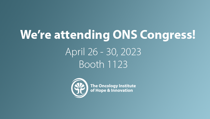 TOI will be attending <a href="/oncologynursing/">Oncology Nursing Society</a> (ONS) Congress this week! Stop by our booth to learn about our organization and careers in #Nursing.

#ONSCongress #SanAntonio #Oncology #Hiring #NursingCareers