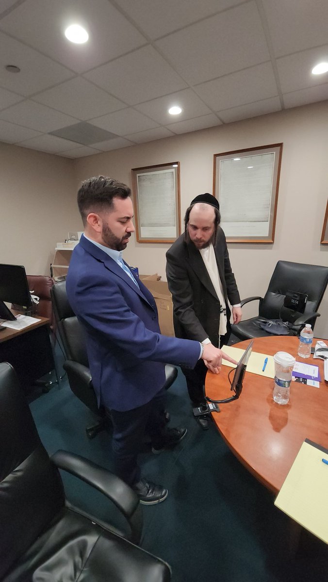 Great meeting hosted by Rep <a href="/lawler4ny/">Mike Lawler</a> #NY17 with <a href="/AileenMGunther/">Aileen Gunther</a> <a href="/NYSenatorWeber/">Senator Bill Weber</a>  <a href="/HealthNYGov/">NYSDOH</a> and reps of <a href="/nyphospital/">NewYork-Presbyterian</a> <a href="/GNYHA/">Greater New York Hospital Association</a>  <a href="/well_tab/">WellTab</a> in regards to Virtual Communication Access for Hospitalized Patients and their loved ones. Tnx <a href="/Rafisilberberg/">Rafi silberberg</a> for spearheading the effort.