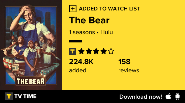 arqfernandarios's tweet photo. I've just started following The Bear https://t.co/rHsiIcTLG0 #tvtime https://t.co/Y9XpJSRHD4