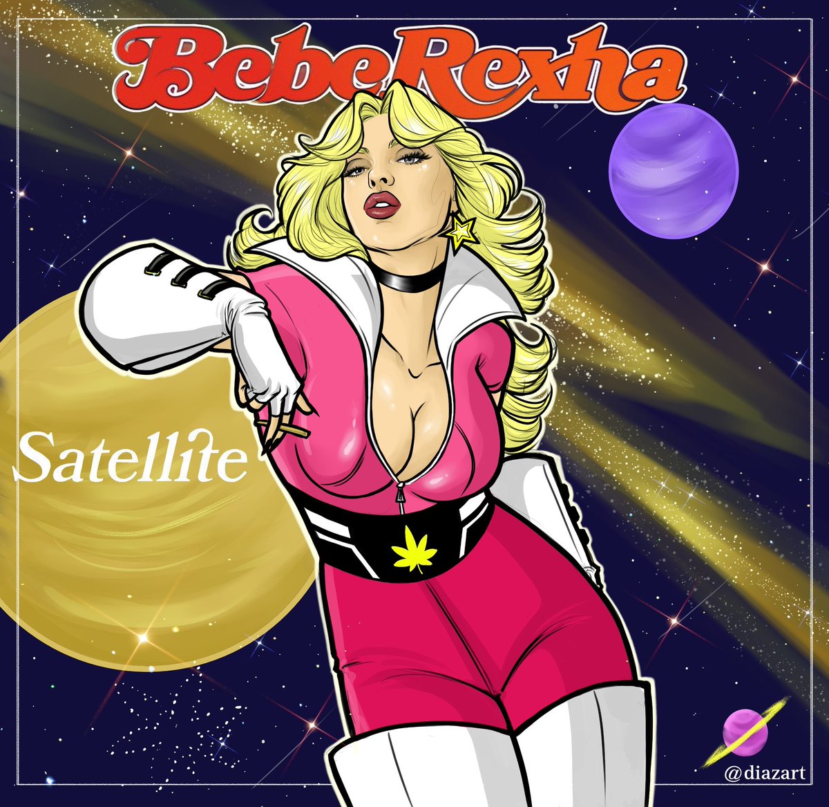 RexhaBrasil's tweet photo. 🚨 Incrível FanArt de "Satellite" feita por @marlonminogue ♥️. https://t.co/sDA9r7SsEi