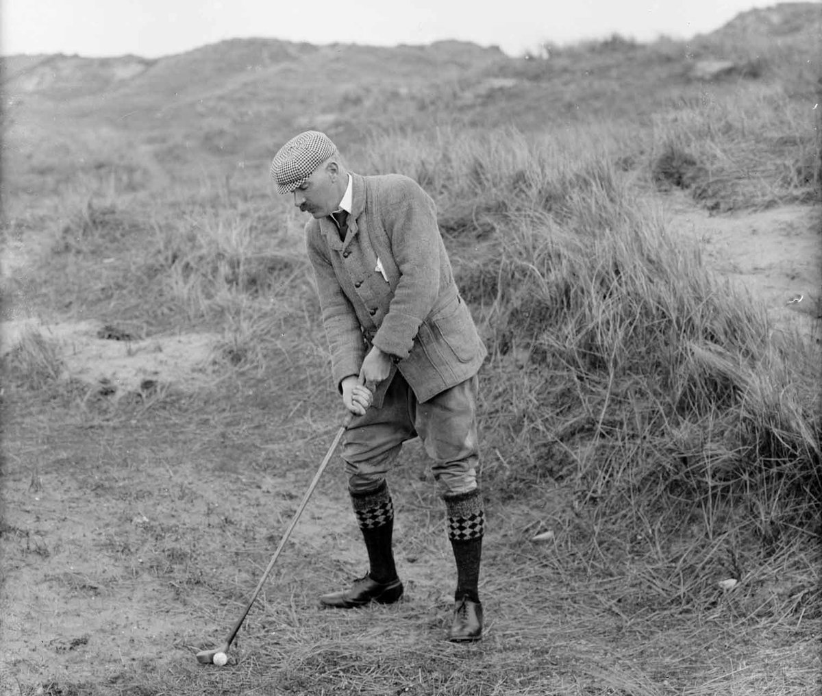 Golf at Tramore Ireland, 15 April 1901.