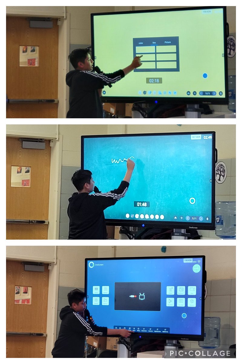 The only thing that would make this Tweet better is audio!Today @HolabirdCS we featured an 8th grader who stole the show!For at least a month, he asked if he could present at our next mtg to show the teachers how to use their new tech boards. MINDS WERE BLOWN🤯#listentoyourkids