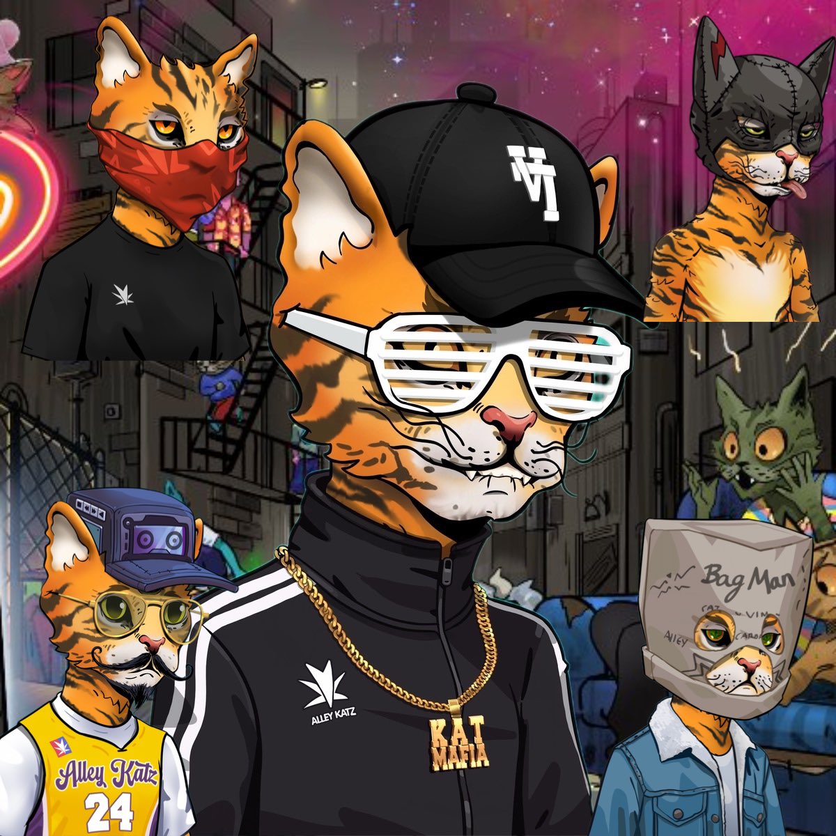 5 Tiger 🐅 Katz, and @AlleyKatzCNFT Hits 5 Million $ADA

82 Days after Mint!! 💥🕹️

There’s a Kat for everyone at the Alley