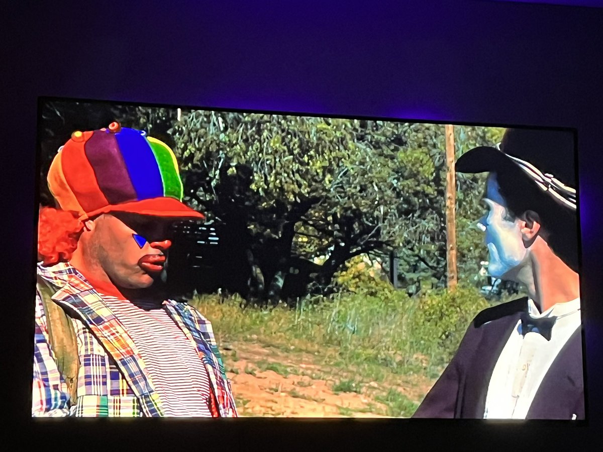 FilmNerd5's tweet photo. Currently watching KLOWN KAMP MASSACRE. 2010. @Troma_Team @TromaNOWApp @lloydkaufman #KlownKampMassacre #RossKelly #ChrisPayne https://t.co/X9v5ggd0Hv