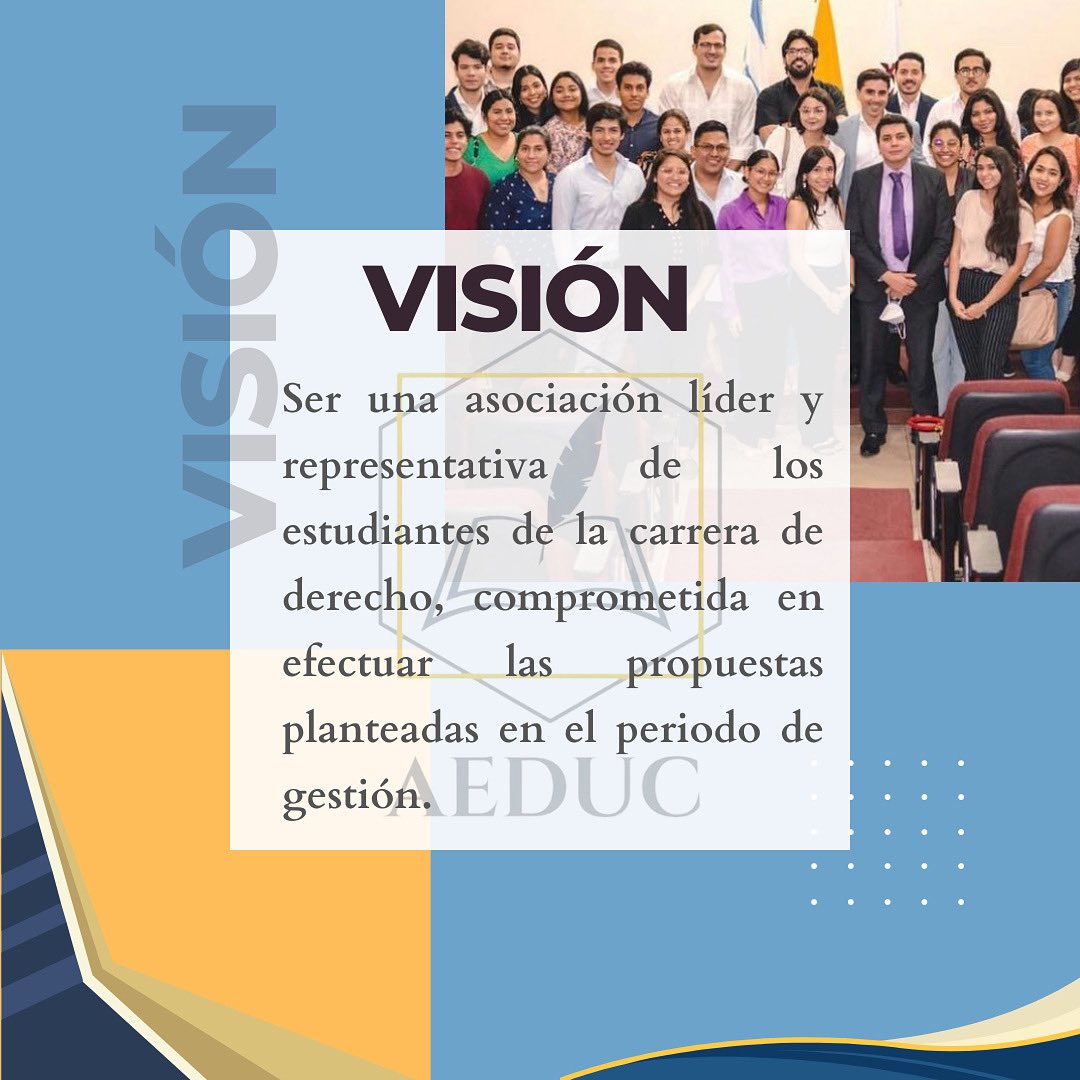 aeduc_'s tweet photo. AEDUC 2023
•Misión 
•Visión 
•Pilares fundamentales https://t.co/G77SKOadAM
