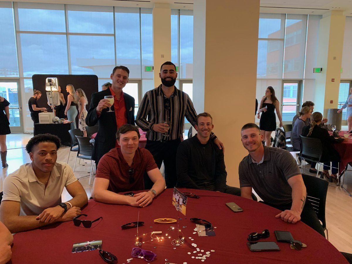 wsucougarbsb's tweet photo. All set for the Cougar Sports Awards!

#GoCougs | #WAZZU | @WazzuSAAC https://t.co/KFXInpLunN