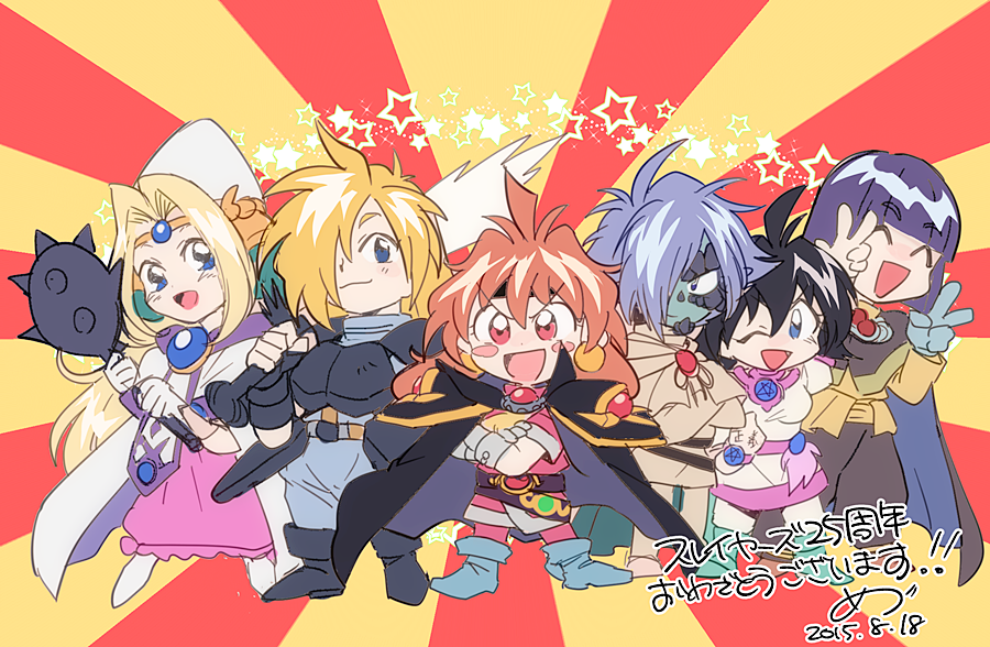 Im0_kinoko's tweet photo. スレイヤーズのアニメはなぜか女装がノルマになっているので女装が好きな人にもおすすめ（？） https://t.co/9yzIJVduOL