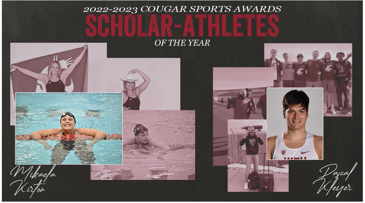 Big muscles and bigger brains 🧠 😎👏 <a href="/wsucougarswim/">WSU Women's Swimming</a> <a href="/WSUCougarXCTF/">Washington State XC/TF</a>