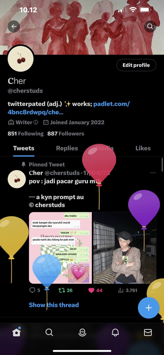 baloooon 🤭💗