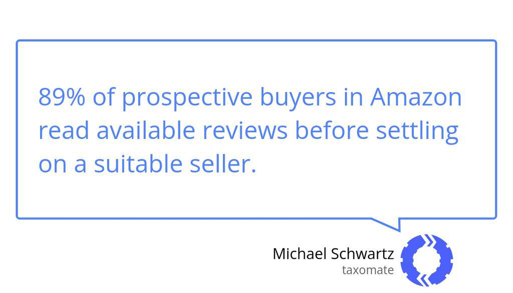 AmzReimburse's tweet image. A higher ratio of positive reviews and ratings enables you to win the “Buy Box”.

Read the full article: Hack Amazon With The Best Review Management Tools for Amazon Sellers
▸ lttr.ai/AA7vc

#AmazonProductReview #AmazonHack #AmazonSeller #EcommerceHack