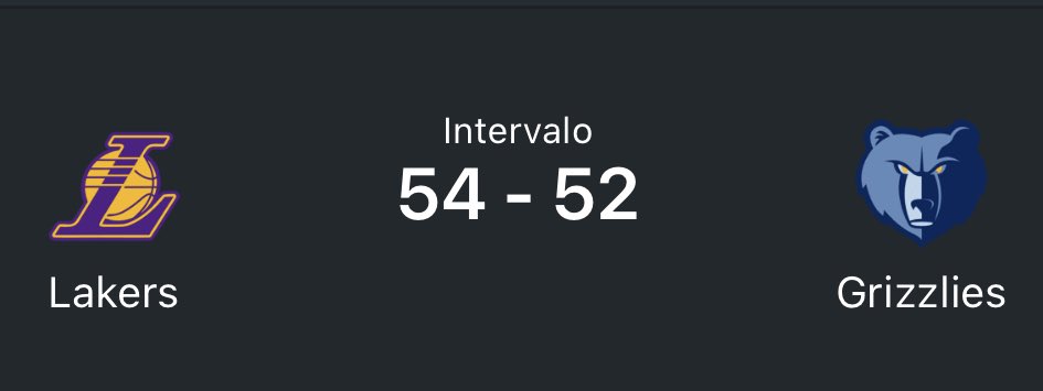 EBCEsportes's tweet photo. #NBAPlayoffs 
FIIIM DO 1° primeiro tempo(2/4)!!!
Os Lakers com @KingJames começaram melhor mais no final, @JaMorant e cia conseguiram diminuir a diferença pra 2 pontos!! 

O jogo tá baaaaum!! https://t.co/NKCG2dT6IY