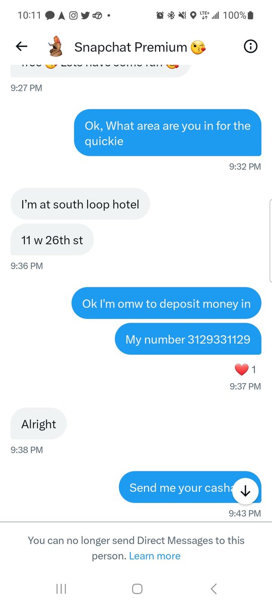 ChiDaddy19's tweet photo. @prettinpink25 is scamming &amp; talking people money along with others. Don't send no deposits because they'll block you when send them money https://t.co/mqCMaQJEYt