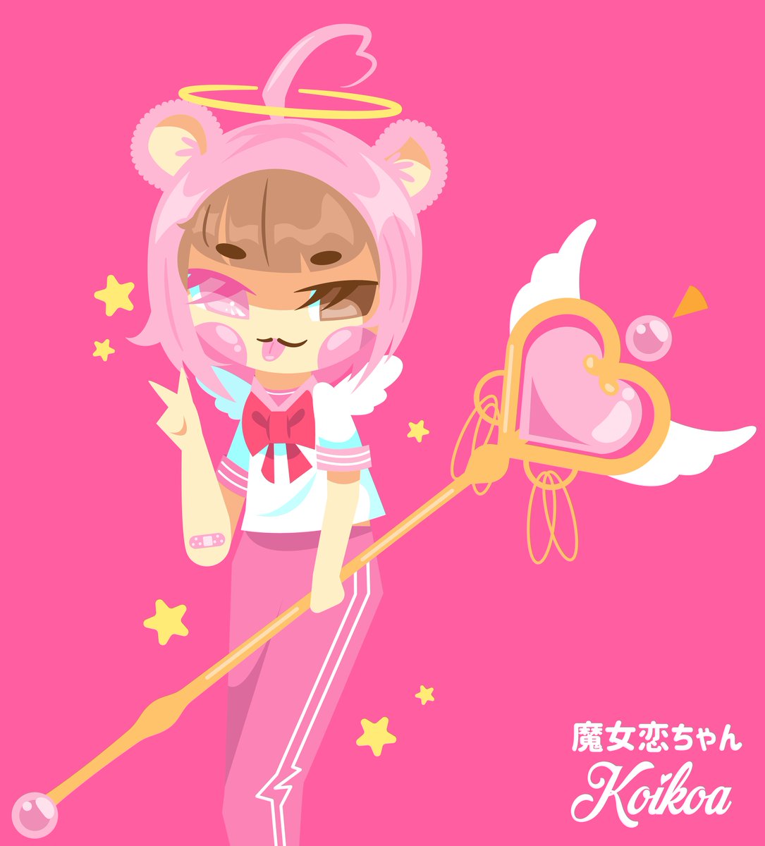 koikoa_'s tweet photo. "Majo Koi-chan esta aquí"-
hahaha que complicado es hacer un supuesto personaje basado en uno mismo, me inspire en un picrew. https://t.co/kcyUWA5Aqy