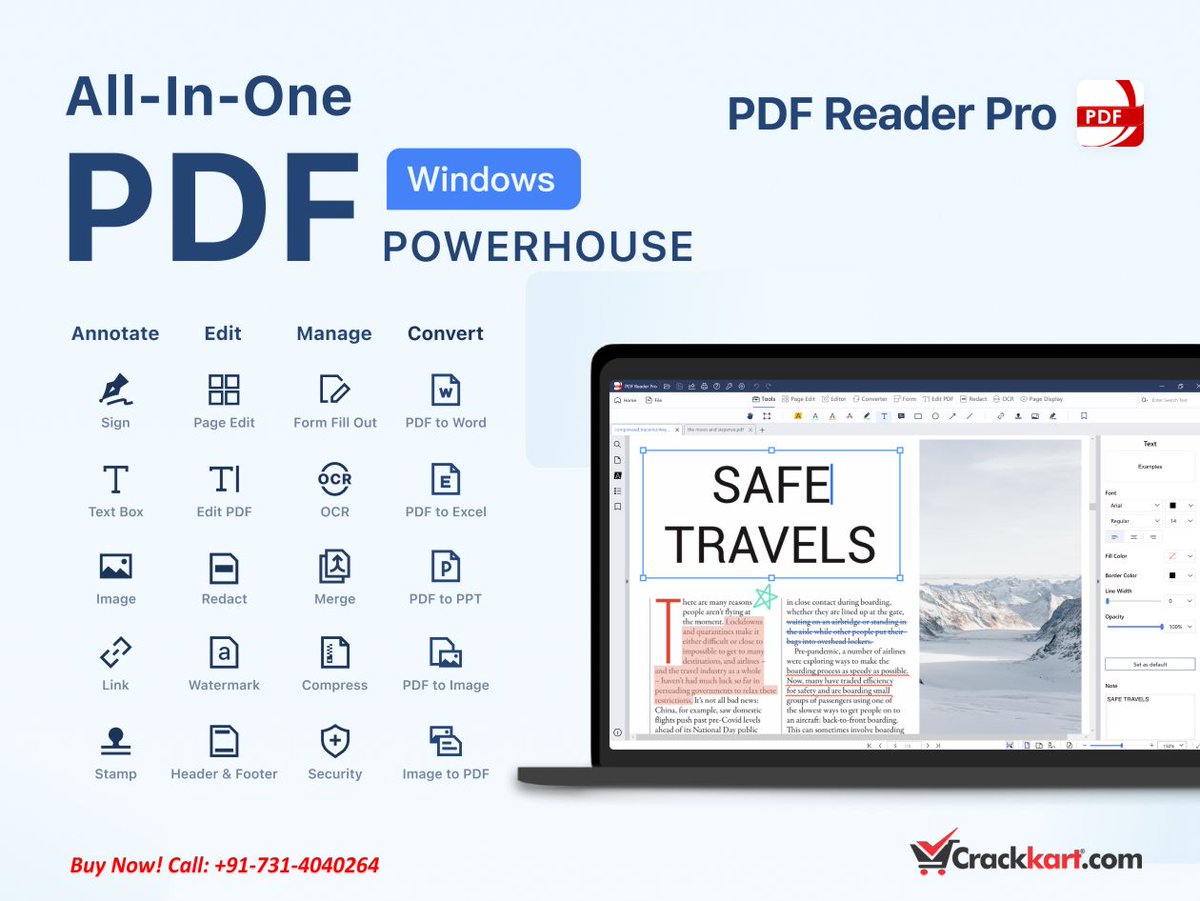 crackkart's tweet image. We are so proud to announce that PDF Reader Pro was recognized by G2 as High Performer in Winter 2023! Also, PDF Reader Pro be ranked in Top 3 on the Mac App Store now. 
Buy Now
👉 crackkart.com/buy-online/pdf…
#pdf #pdfsolution #pdftechnology #pdfreaderpro #g2 #appstore #Crackkart
