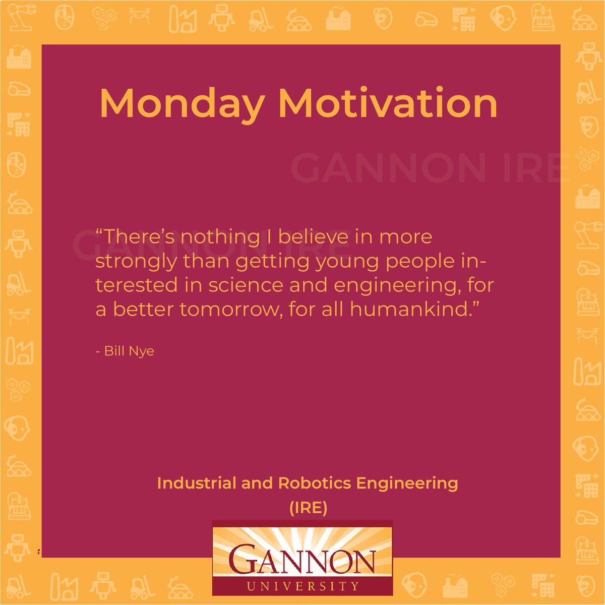 Gannon Industrial and Robotics Engineering tweet media