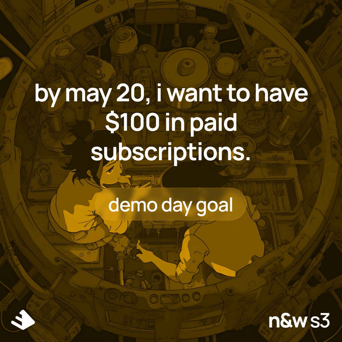 Jaze_World's tweet photo. π‘ Set your goals high & let's make it happen together! π― By May 20th, I'm aiming for $100 in paid subscriptions π Join me on this exciting journey and let's #LevelUp! π #GoalSetting #Motivation #Success #GrowthMindset #May20thChallenge #Entrepreneurship https://t.co/aQ19S7vKrK