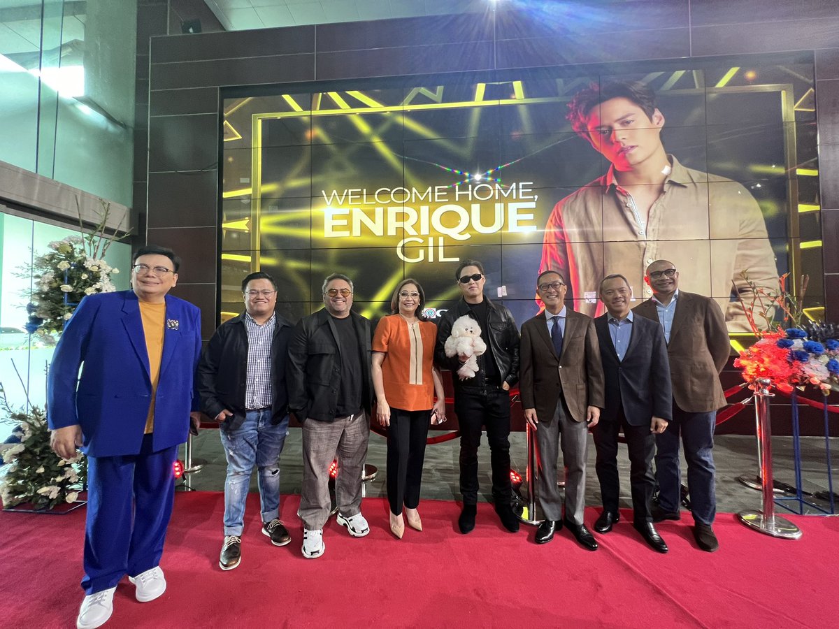 mjfelipe's tweet photo. Welcome back Kapamilya, Enrique Gil! https://t.co/P9lWgsdcEU