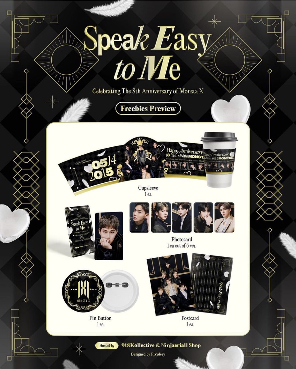 918Kollective's tweet photo. ⚜️ Speak Easy To Me ⚜️

Sat.-May 13th we are celebrating the 8th anniversary of @OfficialMonstaX from 4p-6:30p in Tulsa ✨

This is our first time hosting a MonstaX event &amp; we’re super excited to meet more Monbebe 💛

See our IG for more updates &amp; please see the cont’d post… ✨ https://t.co/qZSCnhViR7