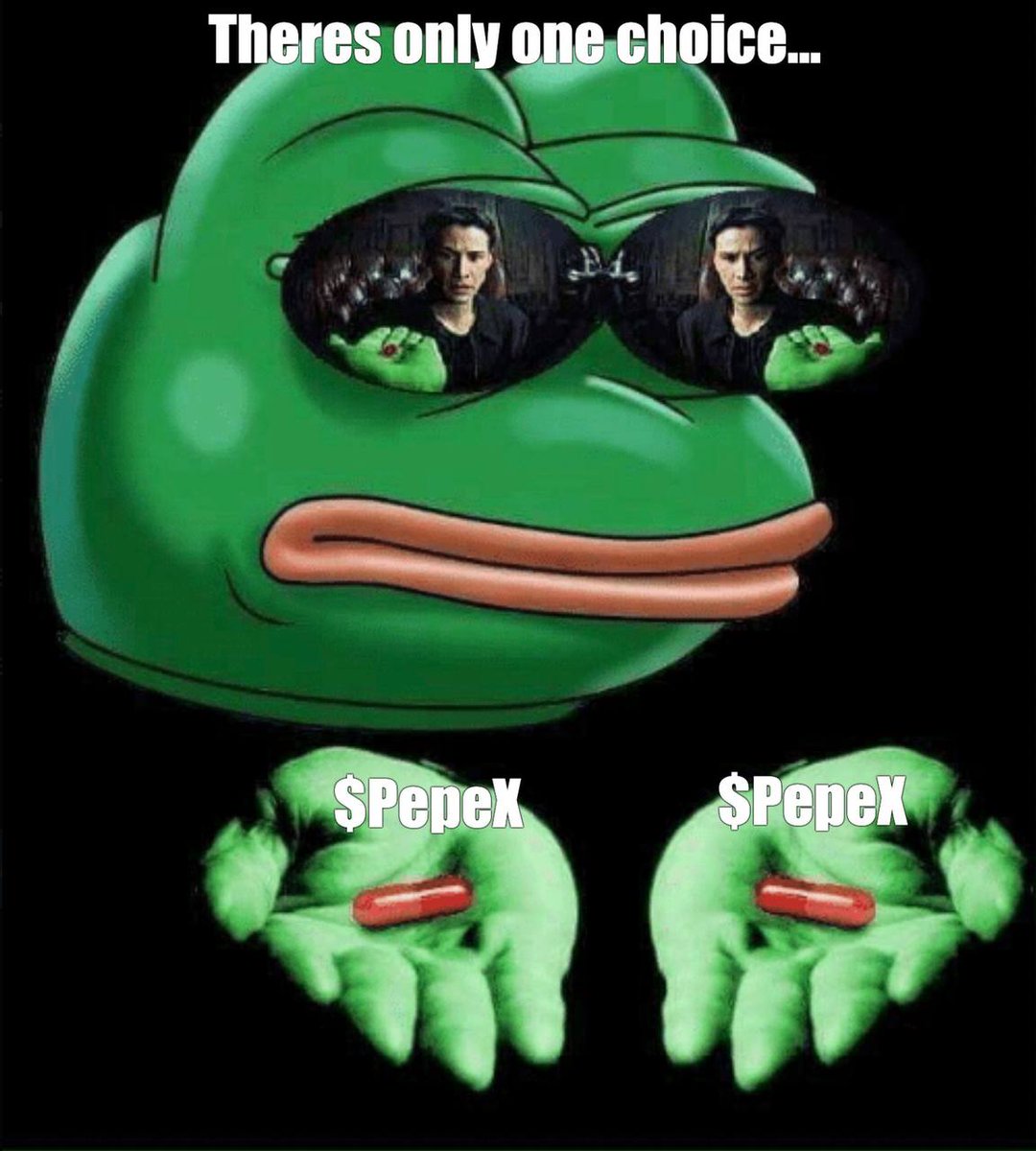 AbdelKa76371592's tweet photo. @notachewygum $PEPEX #PROFESSORPEPEX

🐦Twitter: @ProfessorPepeX
🐸https://t.co/8RISaXdUqV
📟https://t.co/oNJt6f6CyK

https://t.co/xDTOSEaq5R…

$pepe $fkpepe $Wojak https://t.co/TMGO2UBLFN